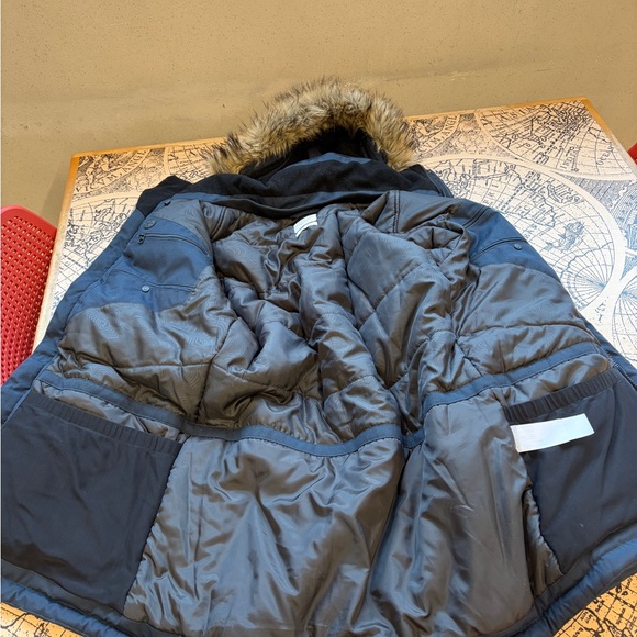Fjallraven Kanken Men’s Yupik Parka Jacket Dark Navy MEDIUM M